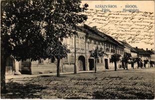 Szászváros, Broos, Orastie; Fő tér / Hauptplatz / main square