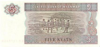 Myanmar 8db klf modern bankjegy T:I