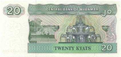 Myanmar 8db klf modern bankjegy T:I