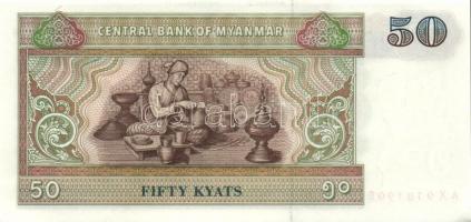 Myanmar 8db klf modern bankjegy T:I