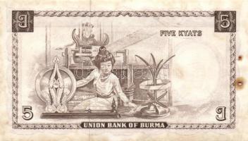 Burma 8db klf modern bankjegy T:I,I-,II