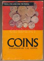 Parmeshwari Lal Gupta: India - The Land and the People - Coins. National Book Trust, New Delhi, 1969. Használt állapotban, a borítón szakadások.