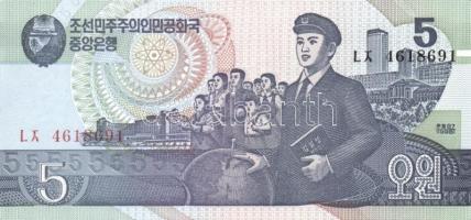 Észak-Korea 11db klf modern bankjegy T:I