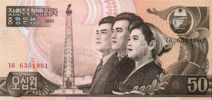 Észak-Korea 11db klf modern bankjegy T:I