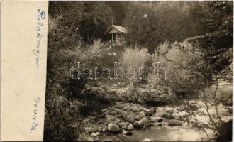 1926 Szovátafürdő, Baile Sovata; Patakmajor étterem / restaurant. photo