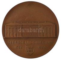 Berán Lajos (1882-1943) 1938. Debreceni Collegium 1538-1938 / Orando et Laborando kétoldalas bronz emlékérem (41mm) T:1