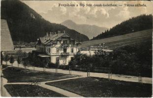 1909 Fenyőháza, Lubochna; Tátra szálloda. Feitzinger Ede No. 655L. / hotel, spa (vágott / cut)
