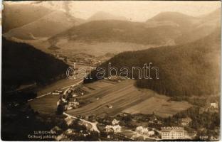 1926 Fenyőháza, Lubochna; Celkovy pohlad z Grúna / látkép / general view, spa (vágott / cut)