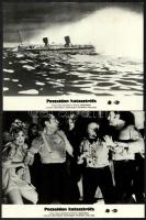 cca 1972 ,,Poszeidon katasztrófa" című amerikai film jelenetei és szereplői (köztük Lino Ventur...
