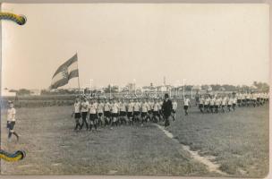 1926 Dunaharaszti, Levente Egyesület zászlószentelési ünnepsége és leventeavatás 1926. június hó 13-...