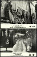 cca 1982 ,,Szárnyas fejvadász című amerikai sci-fi jelenetei és szereplői (Harrison Ford, Rutger Hauer, Sean Young), 10 db vintage produkciós filmfotó, ezüst zselatinos fotópapíron, a használatból eredő - esetleges - kisebb hibákkal, 18x24 cm