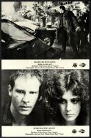 cca 1982 ,,Szárnyas fejvadász" című amerikai sci-fi jelenetei és szereplői (Harrison Ford, Rutg...