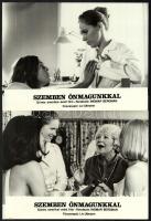 cca 1973 Ingmar Bergman ,,Szemben önmagunkkal" című amerikai - svéd filmjének jelenetei és szer...