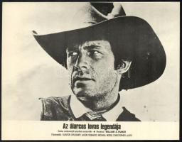 cca 1981 ,,Az álarcos lovas legendája" című amerikai westernfilm jelenetei és szereplői, 7 db v...