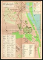 1959 Sztálinváros (Dunaújváros) térképe. Bp., Kartográfiai Vállalat (Offset-ny.), 6350 pld., 33x23,5 cm