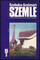 1985 Szabocs - Szatmári Szemle. 1985. augusztus. XX. évf. 3. száma. Szerk.: Mező András. Benne "Dienes Ö István: A nyíregyházi városi múzeum alakulásáról." Benne Dienes Ö. István (1906-1986) muzeológus saját kezű levelével, fia Dienes István (1929-1995) régész, muzeológus részére, borítékkal, valamint a folyóirat értesítésével.