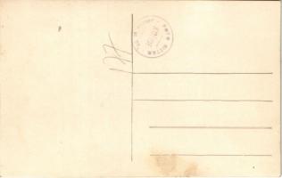 1925 Kassa, Kosice; Fischer-Colbrie Ágoston püspök temetése (?), halottaskocsi. Foto Ritter / funera...