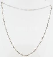 Ezüst(Ag) pálcikás anker nyaklánc, jelzett, h: 46 cm, nettó: 11,7 g