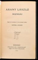 Magyar Remekírók 2 kötete (32, 52): 
Arany László munkái. Sajtó alá rendezte és bevezetéssel ellátt...