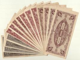 1946. 10.000BP (4x) + 100.000BP (7x) + 1.000.000BP (4x) T:III