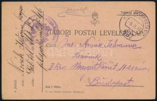 1917 Field postcard "K.u.k. Gebirgs Telefon Abteilung No. 2." + "FP 637", 1917 Tábori posta levelezőlap "K.u.k. Gebirgs Telefon Abteilung No. 2." + "FP 637"