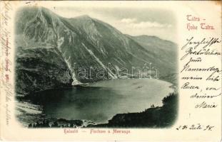 1898 (Vorläufer) Tátra, Magas Tátra, Vysoké Tatry; Halastó / Fischsee u. Meerauge (EB)