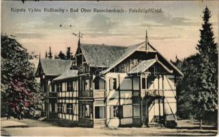 1928 Felsőzúgó-fürdő, Ruzsbachfürdő, Bad Ober Rauschenbach, Kúpele Vysné Ruzbachy; Mária villa / villa, spa (EK)
