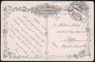 1918 Tábori posta képeslap "TP 632 b", 1918 Field postcard "TP 632 b"