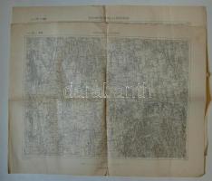 I. Világháborús "Kaposvár-Böhönye" illetve "Stuhlweissenburg-Seregélyes" katonai térképek az Osztrák Katonai Térképészeti Intézetből