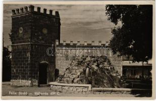 1943 Félixfürdő, Baile Felix; Hőforrás 49 celcius fok / warm water spring