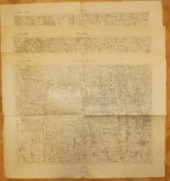 I. Világháborús "Nagy-Atád - Szigetvár", "Ó-Dombovár" illetve "Szegszárd" katonai térképek az Osztrák Katonai Térképészeti Intézetből