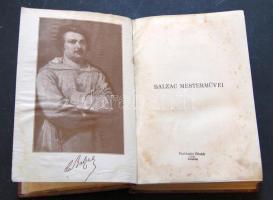 Prohászka Ottokár pecséttel ellátott Balzac: "Mesterművei" című könyv