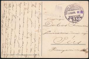 1916 Tábori posta képeslap "TP 632 b", 1916 Field postcard "TP 632 b"