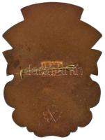 Ukrajna 1994. "Felszabadulás 50. évfordulója" zománcozott fém jelvény (43x32mm) T:1
Ukrai...