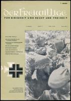 1975 Der Freiwillige für Einigkeit und Recht und Freiheit, 21. Jahrgang, Heft 7. Német nyelvű katonai folyóirat, kissé szakadt címlappal, 36 p.