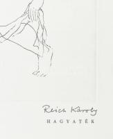Reich Károly (1922-1988): Tavaszra várva. Nyomat, papír, jelzés nélkül. Számozott: 50/13. Reich Káro...