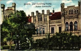 Galánta, Gróf Esterházy kastély / Kastiel Esterháziko / castle (Rb)