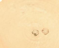 Aranyozott ezüst(Ag) női karóra, mechanikus, jelzett, kopásnyomokkal, üveglapon kis karcolások, jár,...