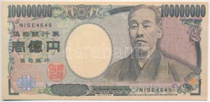 Kína DN "100.000.000" gúnypénz T:I- ragasztó foltok
China ND "100.000.000" mock...