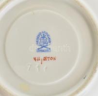 2 db Herendi Eton mintás mokkás csésze, aljjal. Kézzel festett, jelzett, kopással