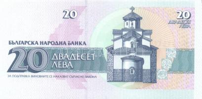 Bulgária 7db klf modern bankjegy T:I