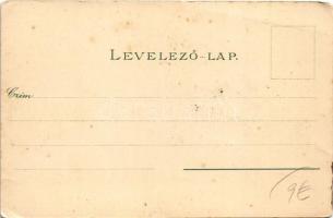 Pozsony, Pressburg, Bratislava; Au-Caffehaus / Ligeti Kávéház / café. Ottmar Zieher 1901. (EB)