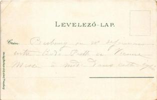 Pozsony, Pressburg, Bratislava; Hauptplatz u. Rathaus / Fő tér, Városháza. Verlag "Bediene dich...