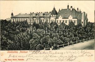 1903 Szabadka, Subotica; Parksor. Víg Zsigmond Sándor kiadása / park (EK)