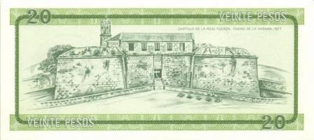 Kuba 8db klf modern bankjegy T:I