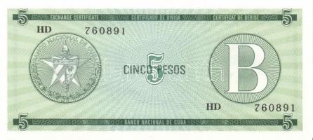 Kuba 8db klf modern bankjegy T:I