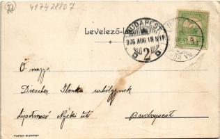 1906 Rozsnyó, Roznava; Meleg fürdő. Posner / spa, bath. Art Nouveau (EK)