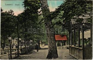 1914 Losonc, Lucenec; Losonczi-fürdő, vendéglő. Greiner Simon kiadása / spa, bath, restaurant (EK)