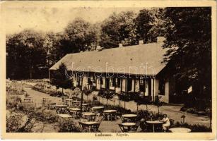 1938 Losonc, Lucenec; Kúpele / Fürdő, vendéglő / spa, bath, restaurant + 1938 Losonc visszatért So. Stpl. (EK)