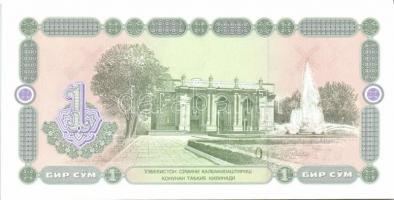 Üzbegisztán 8db klf modern bankjegy T:I